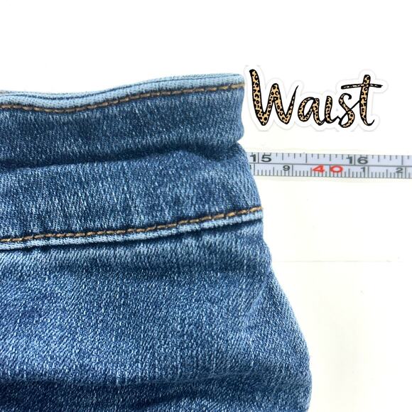 KUT From The Kloth Women's Jeans Size 4 Medium Wash Blue Low Rise Classic Fit - Picture 9 of 15